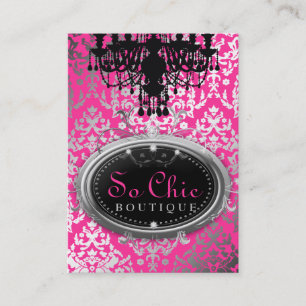 311 So Chic Boutique Hot Pink Business Card