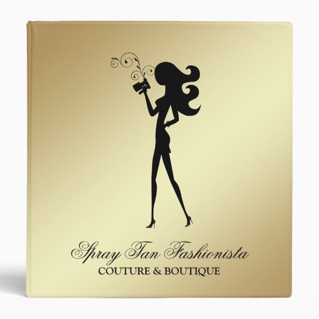 311 Spray Tan Fashionista Binder (Front)