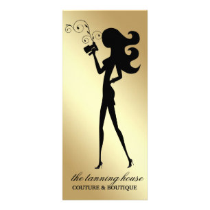 311 Spray Tan Fashionista Rack Card