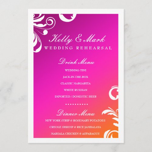 311-Swanky Swirl Dinner Drink Menu Wild Sunset