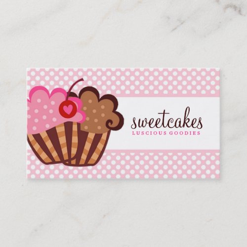 311 Sweet Cakes Cupcake Business Card