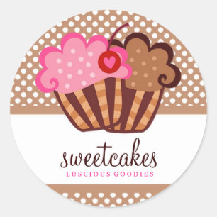 311 Sweet Cakes Cupcake Sticker