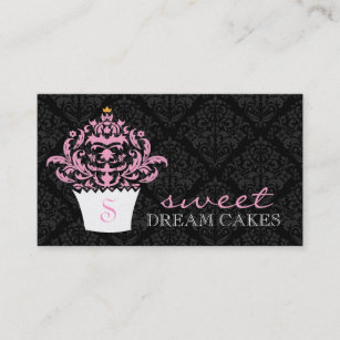 311 Sweet Dream Cakes Premium Pearl Paper Business Card