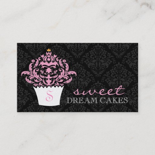 Customizable 311 Sweet Dream Cakes Premium Pearl Paper Business Card Template