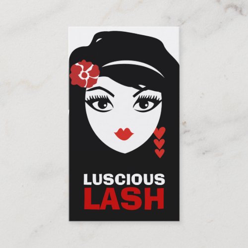 311 Sweet Heart Senorita Business Card Template