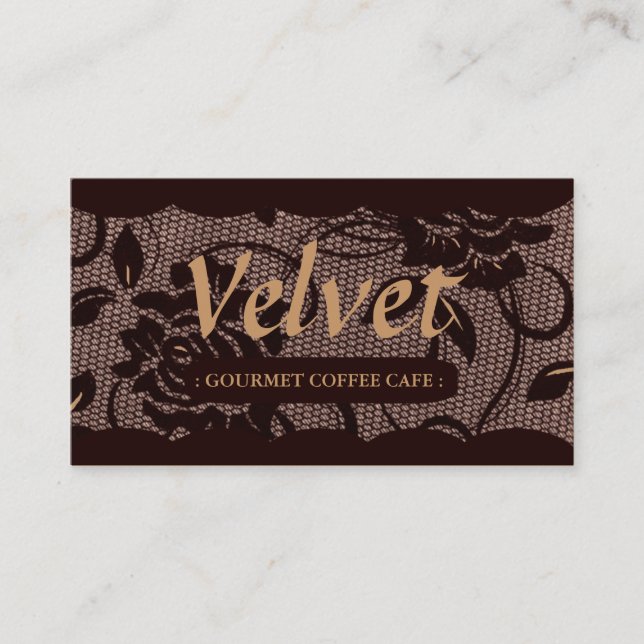 311-SWEET VELVET ROSE BUSINESS CARD (Front)
