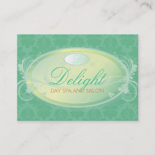 311 Teal Delight Appointment Card Business Card Template