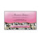 311 The Lavish Pink Plate White Leaves