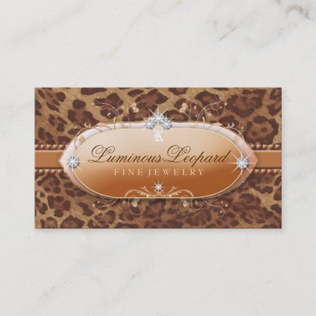 311 The Luminous Leopard Business Card (Front)