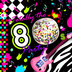 80s invitations zazzle