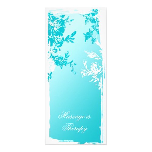 311 Tranquil Blue Garden Fade Rack Card