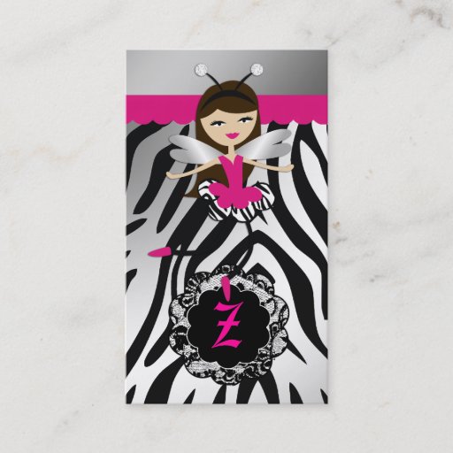Customizable 311 Trendy Little Dancer Vertical Card Business Card Template