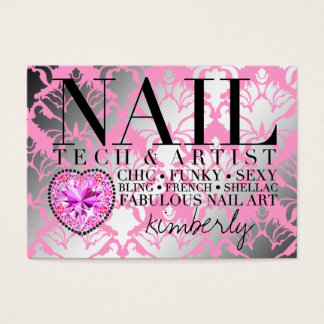 nail tech business cards