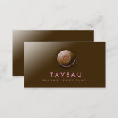 311-Upscale Gourmet Chocolate Business Card (Front/Back)