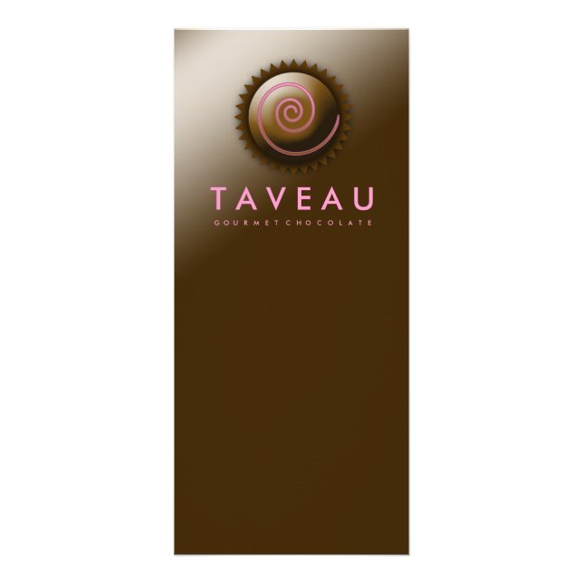 311 Upscale Gourmet Chocolate Rack Card (Front)