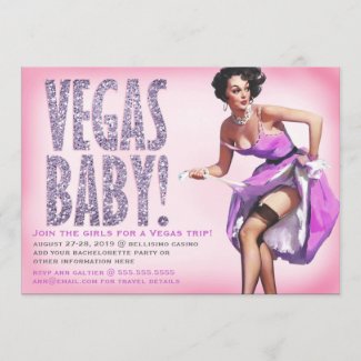 311 Vegas Baby Pinup Girl Sparkle