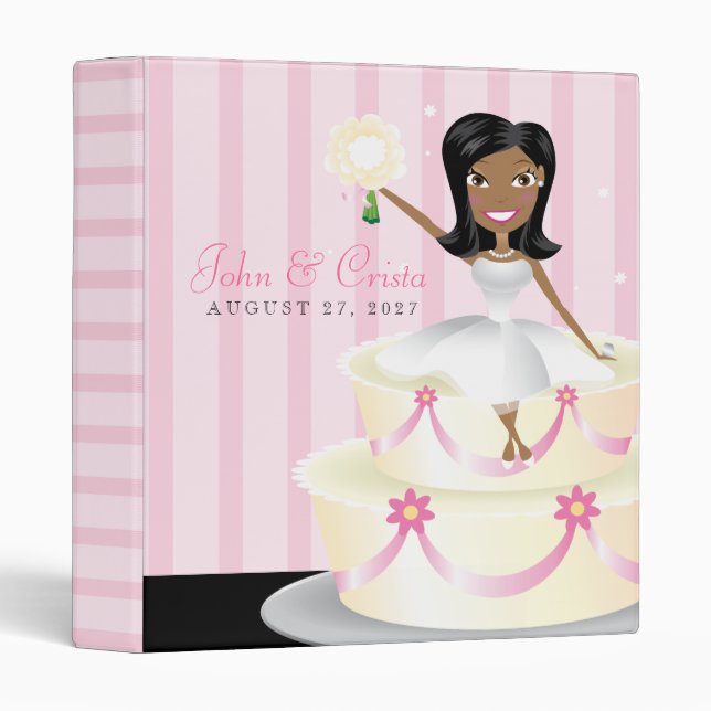 311 Wedding Cake Superstar Wedding Planner Binder (Front/Spine)