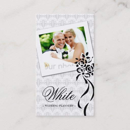 Customizable 311-WEDDING PLANNERS BUSINESS CARD