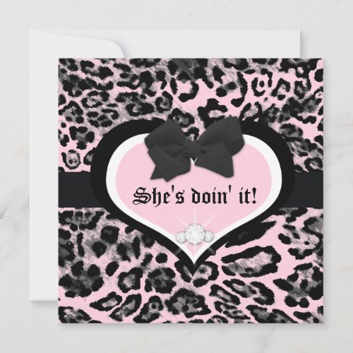 311 Wild at Heart Berry Flirt Personalized Announcement