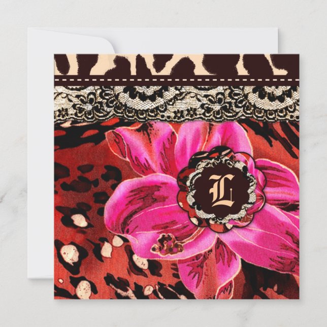 311 Wild Lily Pink Leopard Gift Certificate (Front)