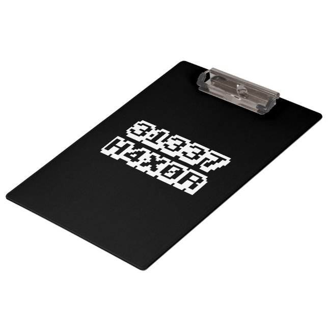 31337 H4X0R CLIPBOARD (Angled)