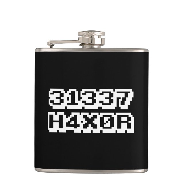 31337 H4X0R FLASK (Front)