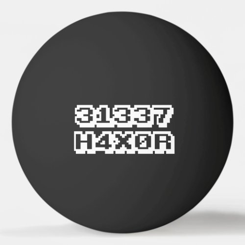 31337 H4X0R Ping_Pong BALL