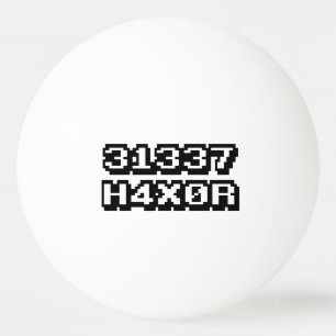 31337 H4X0R Ping-Pong BALL