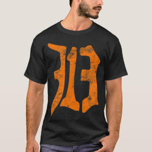 313 Detroit Michigan Vintage Old English D Area Co T-Shirt