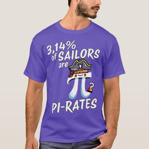 314 are Pirates Pi Sailor Funny Math Design T_Shirt