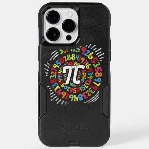 314 Pi Pop Art Spiral Math Science Geek Pi Day STE OtterBox iPhone 14 Pro Max Case