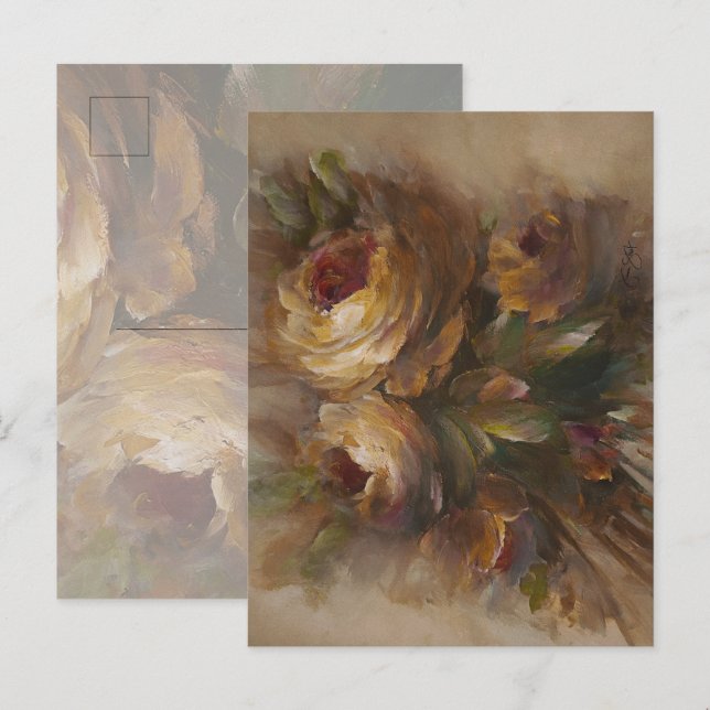 315 Roses op3 Postcard (Front/Back)