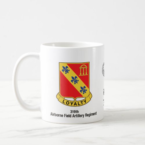 319th Airborne Field Artillery Regiment mug