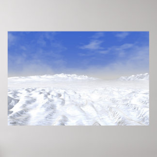 #31-02: Snow Field. Poster