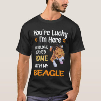 31 Stayed Home With My Beagle T-Shirt