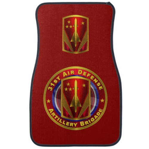 31st Air Defense Artillery Brigade  Car Floor Mat