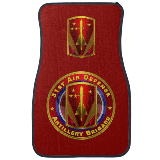 31st Air Defense Artillery Brigade  Car Floor Mat (Front)