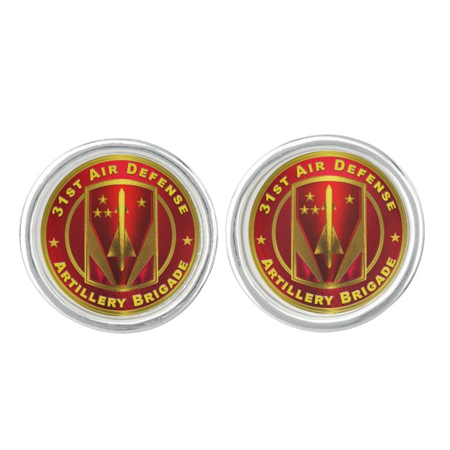 31st  Air Defense Artillery Brigade Cufflinks (Front)