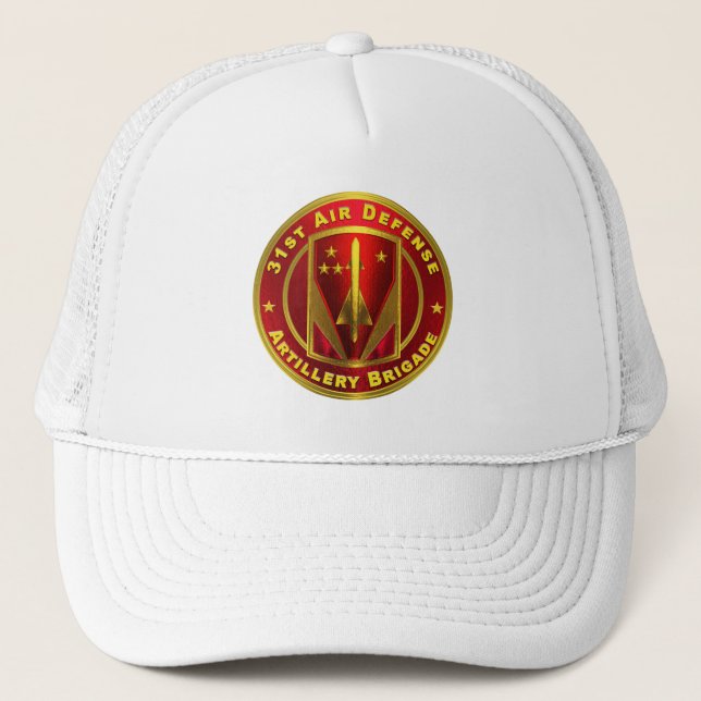 31st Air Defense Artillery Brigade  Trucker Hat (Front)