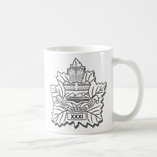 31st Battalion CEF Coffee Mug (Right)