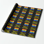 [ Thumbnail: 31st Birthday: Fun, Colorful Rainbow Inspired # 31 Wrapping Paper ]