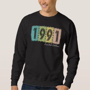 31st Birthday Ladies Mens 31 Years 1991 1 Sweatshirt