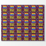 [ Thumbnail: 31st Birthday: Loving Hearts Pattern, Rainbow # 31 Wrapping Paper ]