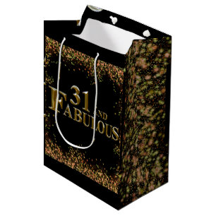 31st Birthday Medium Gift Bag