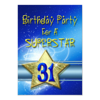 31St Birthday Party Invitations 1