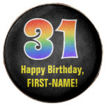 [ Thumbnail: 31st Birthday - Rainbow Spectrum Pattern Number 31 ]