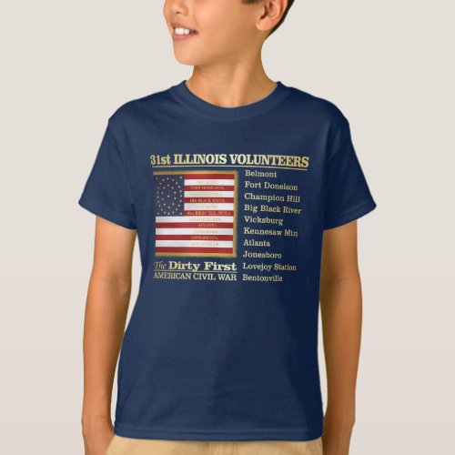 31st Illinois VI BH T_Shirt