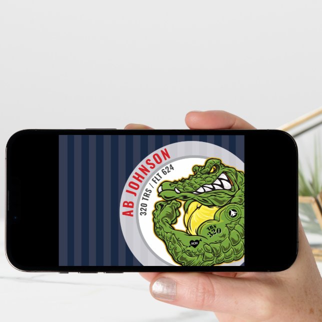 320 Gators Air Force BMT Basic Military Training Card (Front Digital)