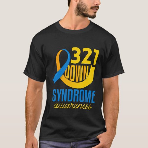 321 Down Syndrome Awareness  T_Shirt