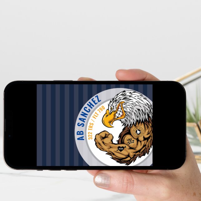 322 Eagles Air Force BMT Basic Military Training Card (Front Digital)